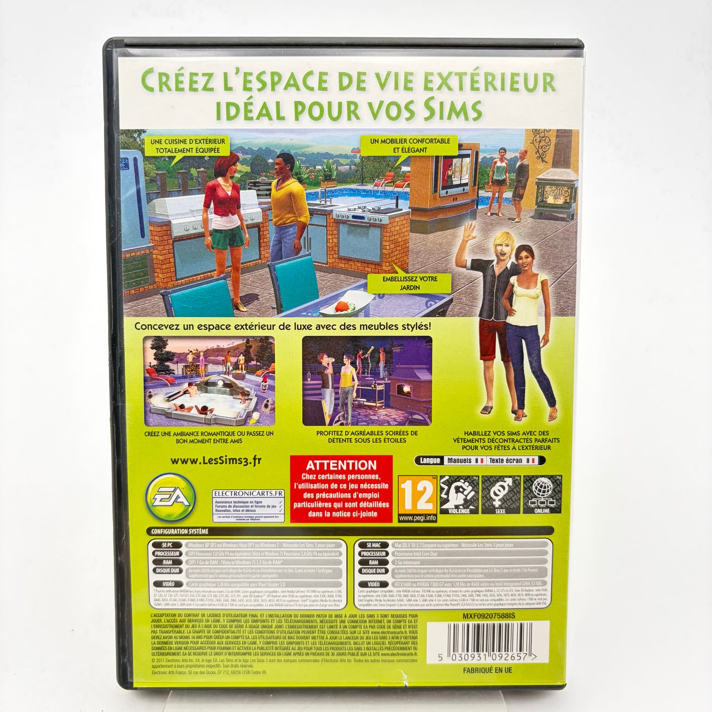 LES SIMS 3 : JARDIN DE STYLE KIT - PC
