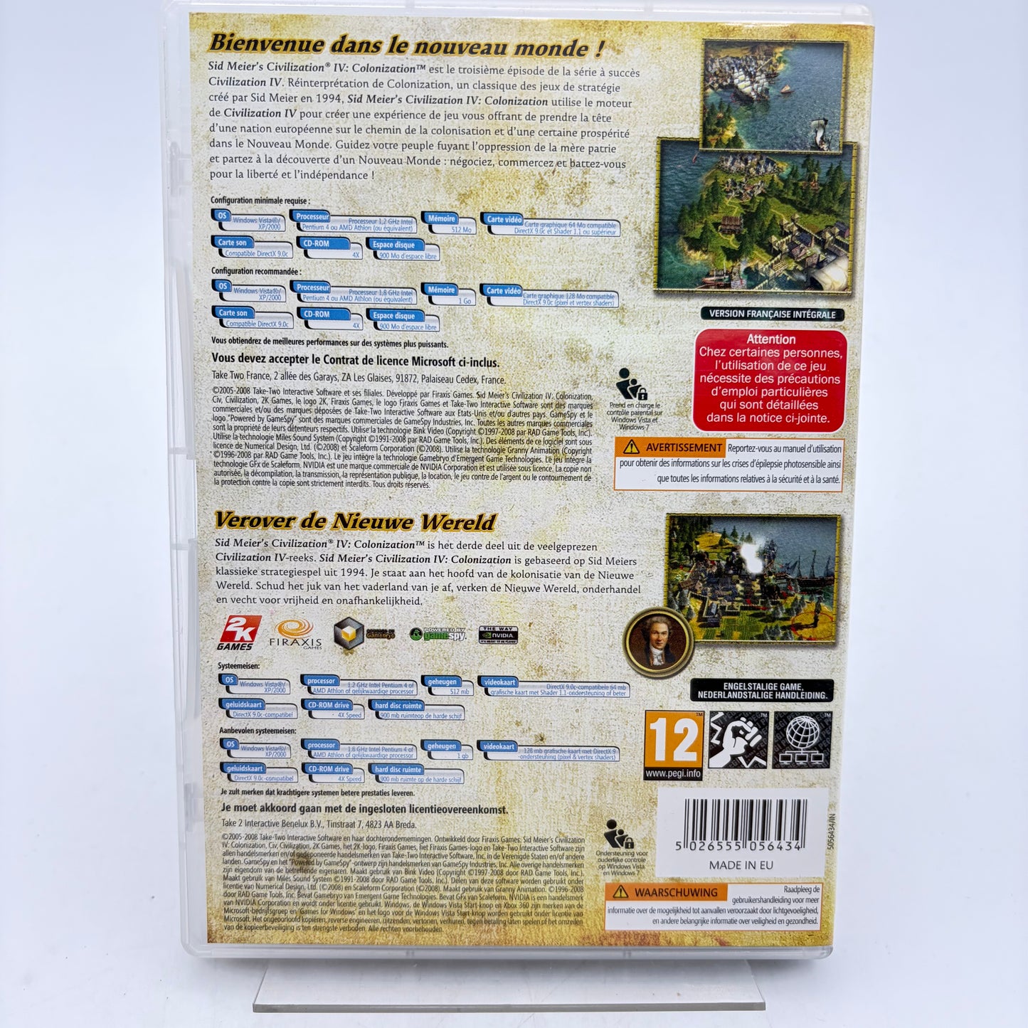 CIVILIZATION IV COLONIZATION - PC