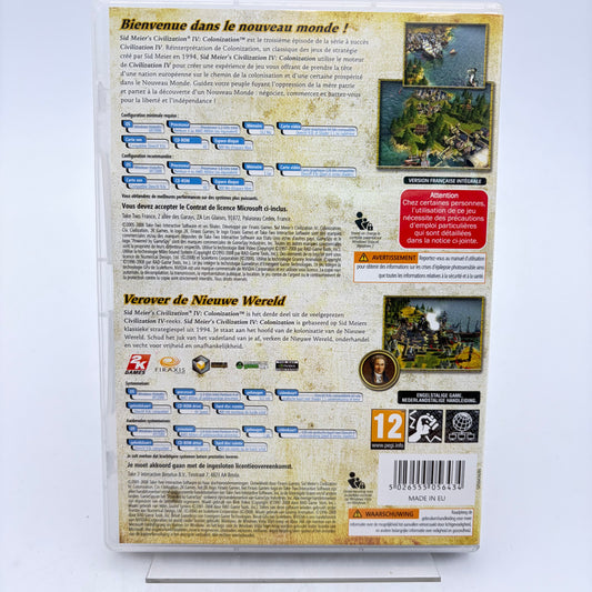 CIVILIZATION IV COLONIZATION - PC