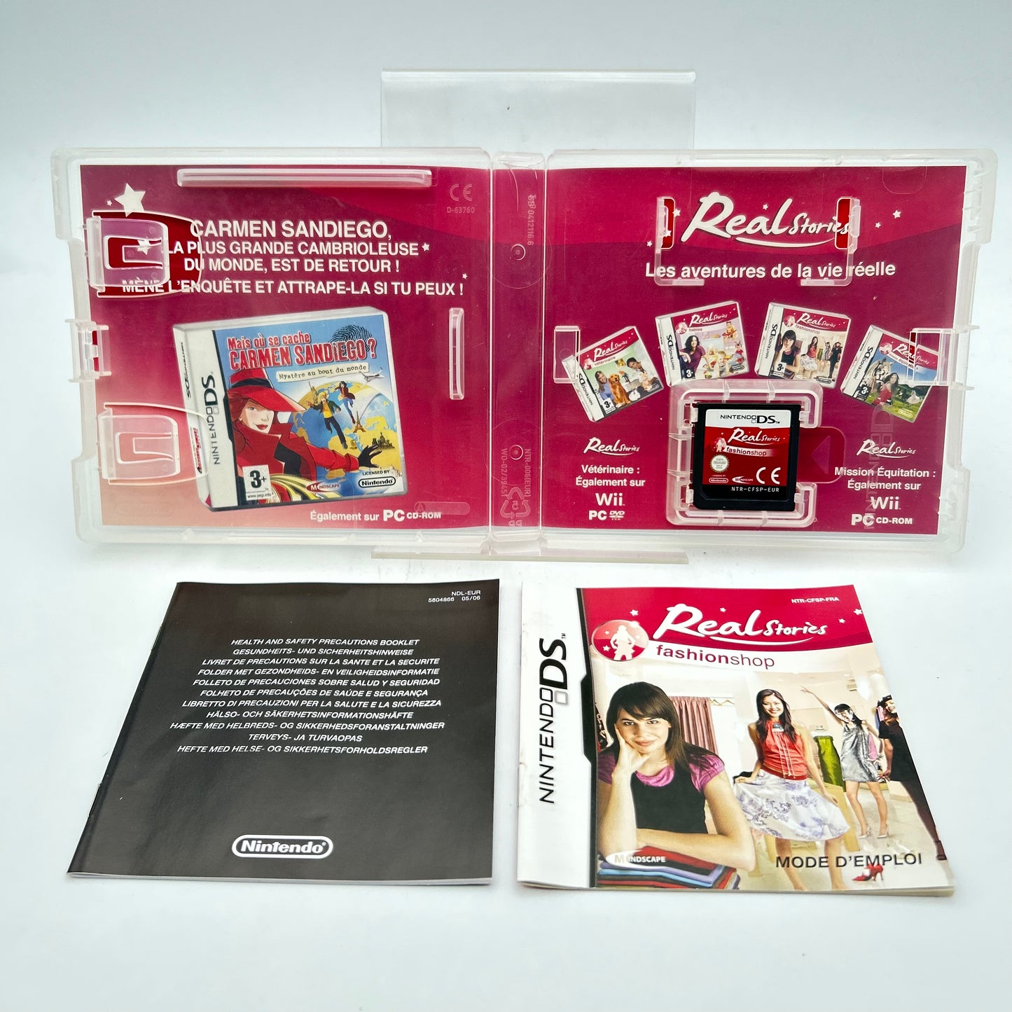 REAL STORIES FASHION SHOP - NINTENDO DS