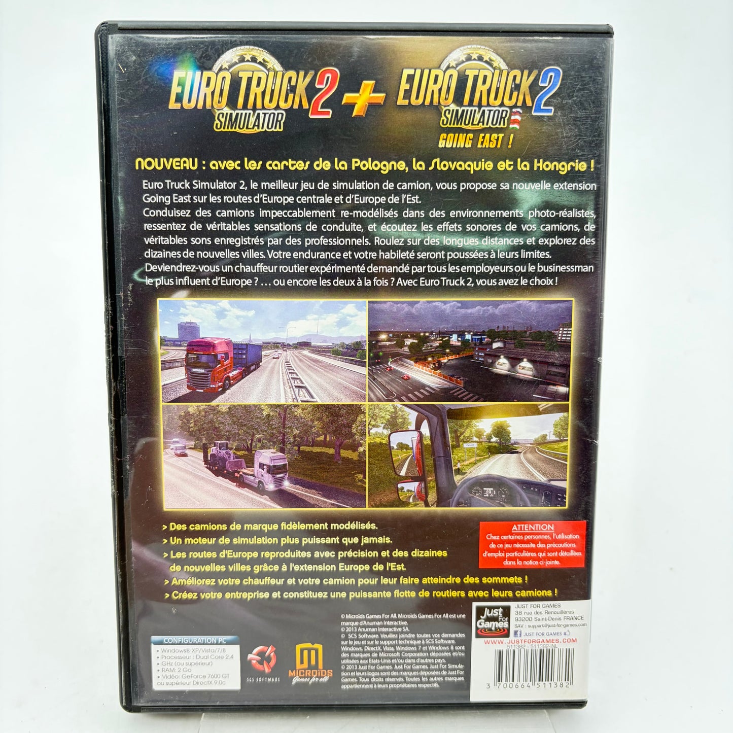 EURO TRUCK SIMULATOR 2 GOLD EDITION - PC