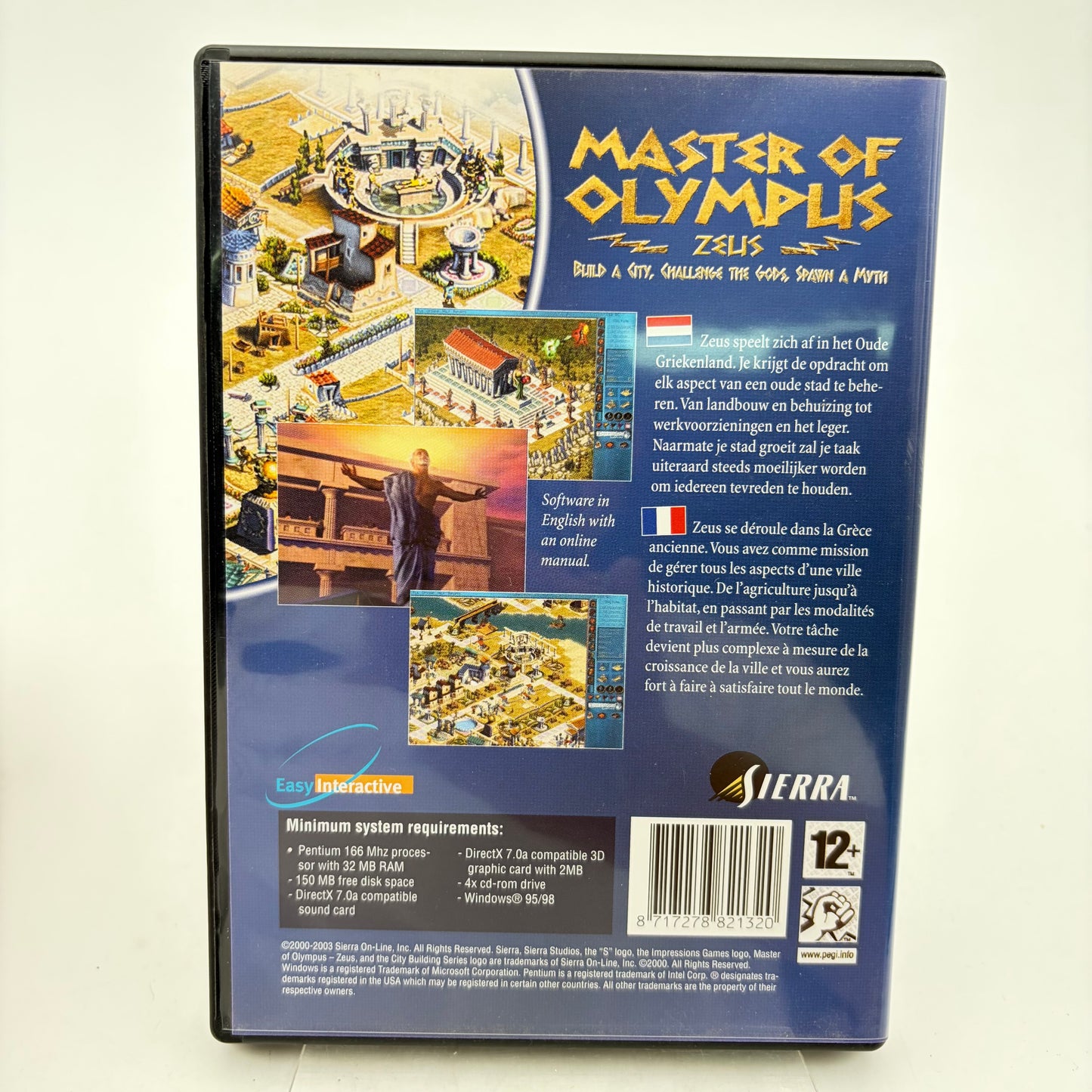 THE GAMES COLLECTION: ZEUS MASTER OF OLYMPUS - PC