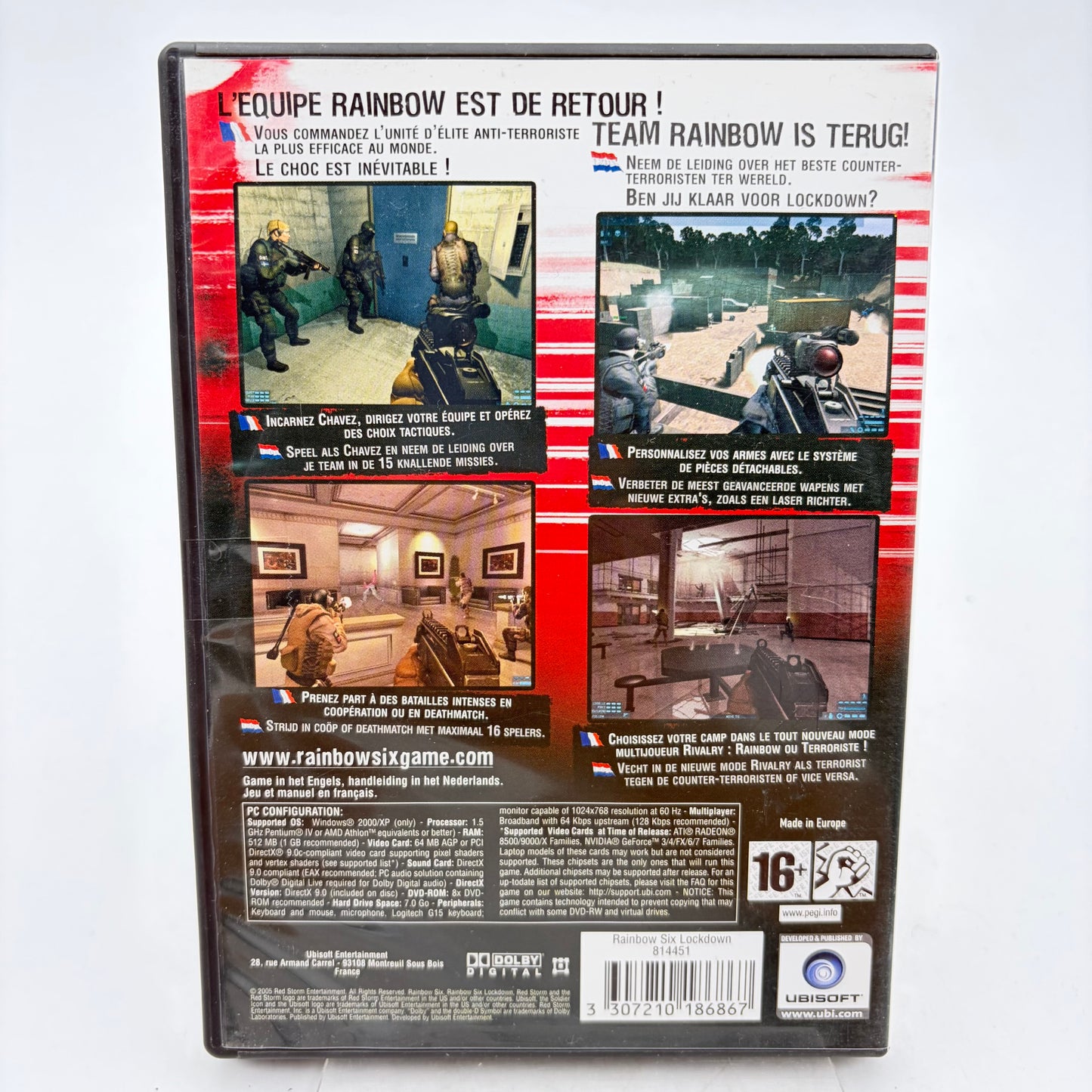 TOM CLANCY'S RAINBOW SIX: LOCKDOWN - PC