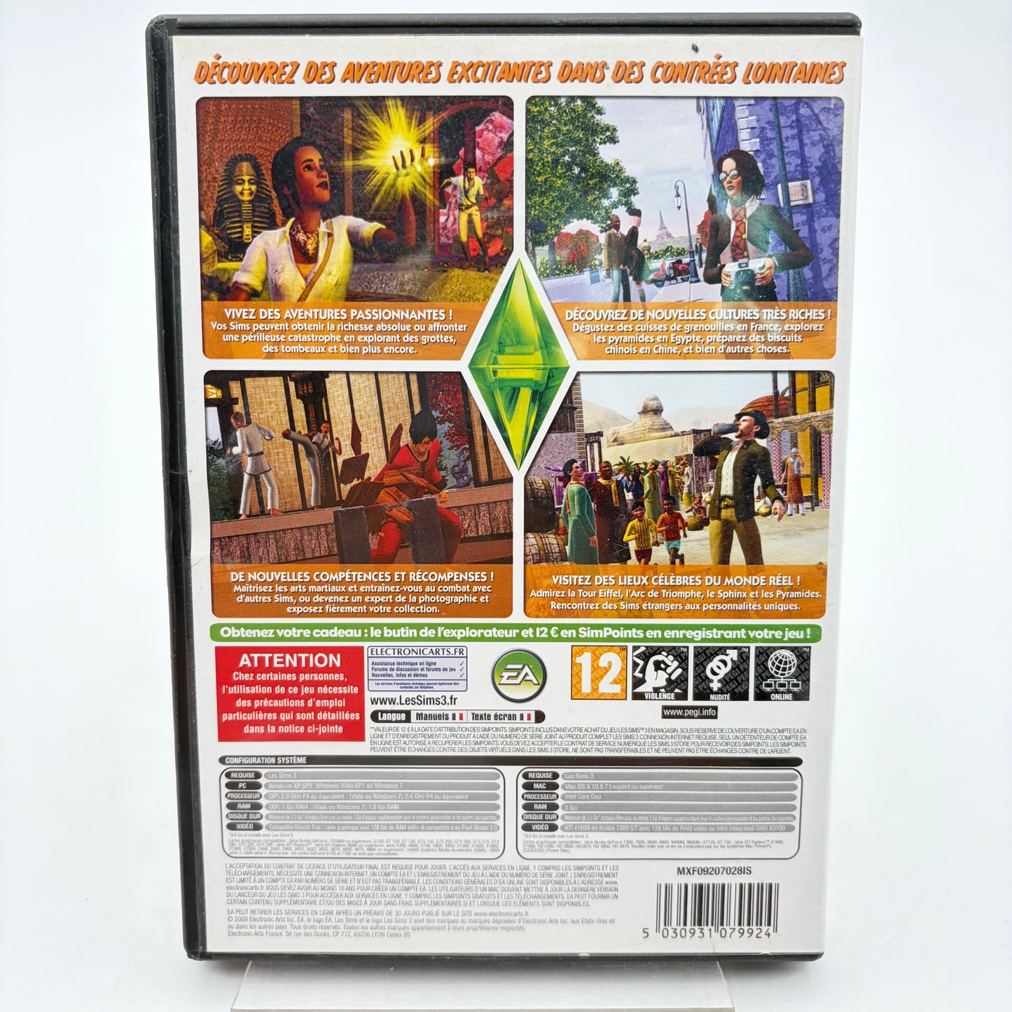 LES SIMS 3 : DESTINATION AVENTURE - PC