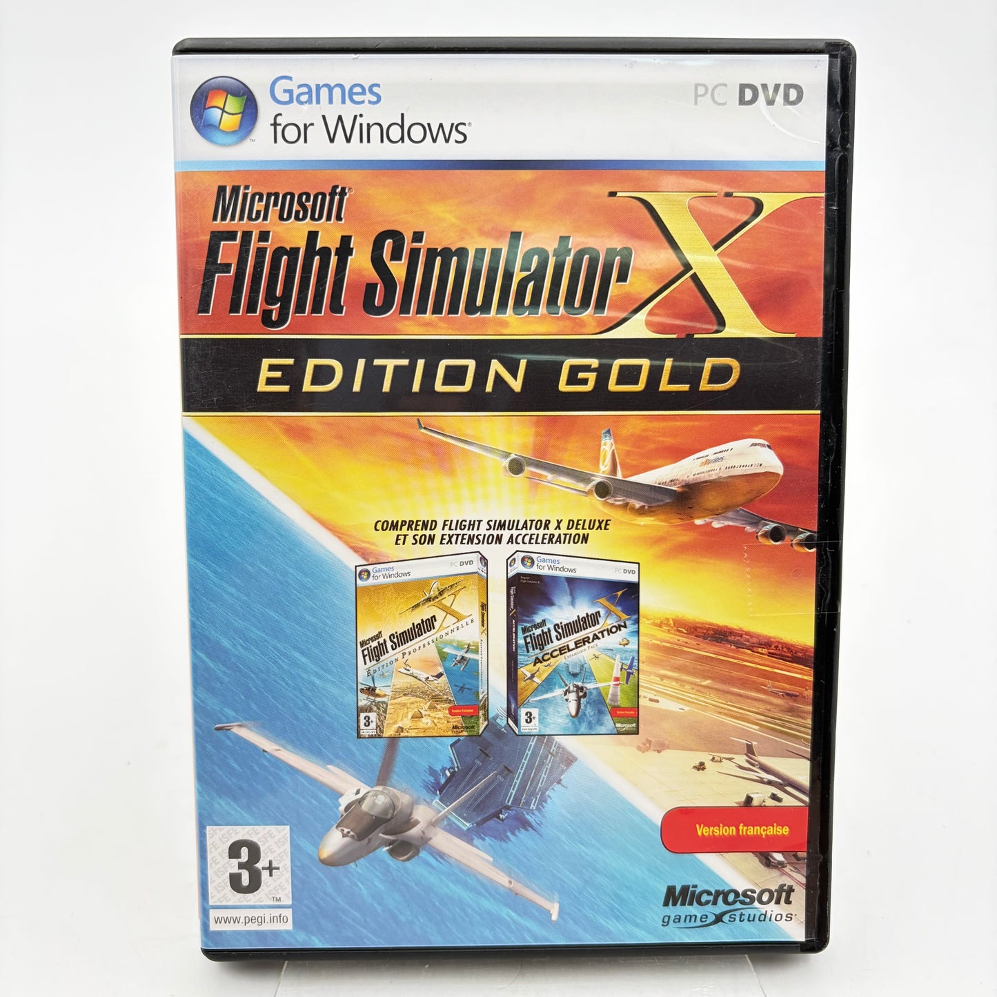 MICROSOFT FLIGHT SIMULATOR GOLD EDITION - PC