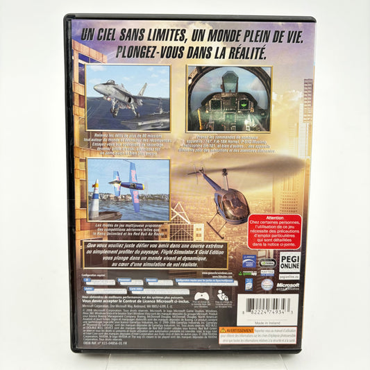MICROSOFT FLIGHT SIMULATOR GOLD EDITION - PC