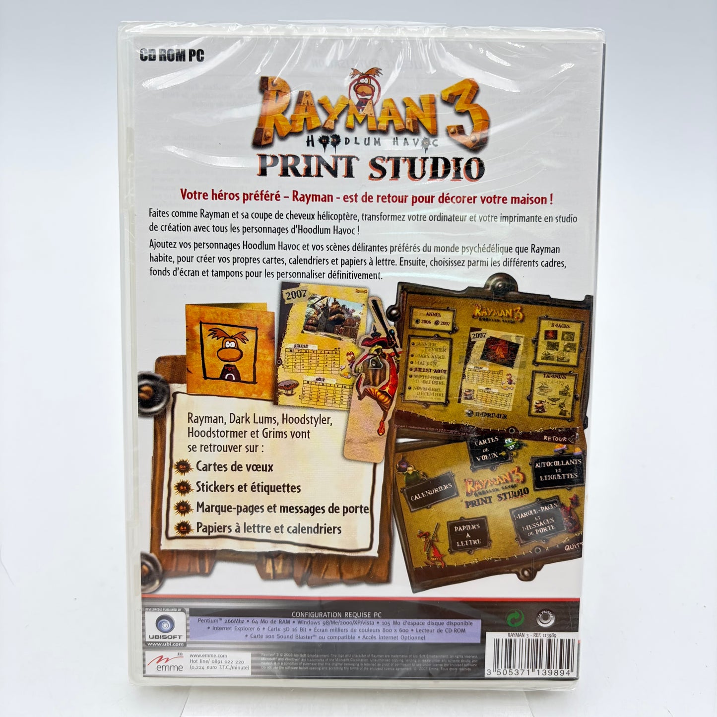 RAYMAN 3: PRINT STUDIO - PC