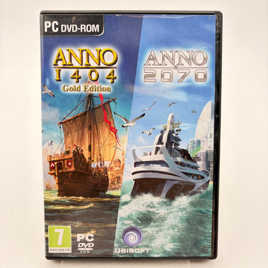 ANNO 1404 GOLD EDITION + ANNO 2070 - PC