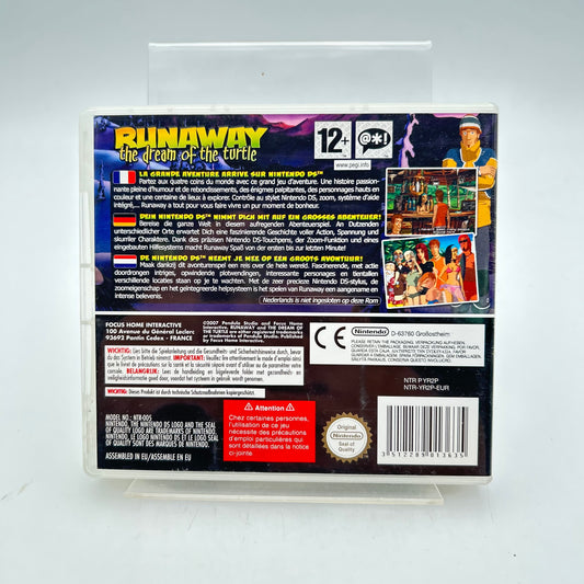 RUNAWAY THE DREAM OF THE TURTLE - NINTENDO DS