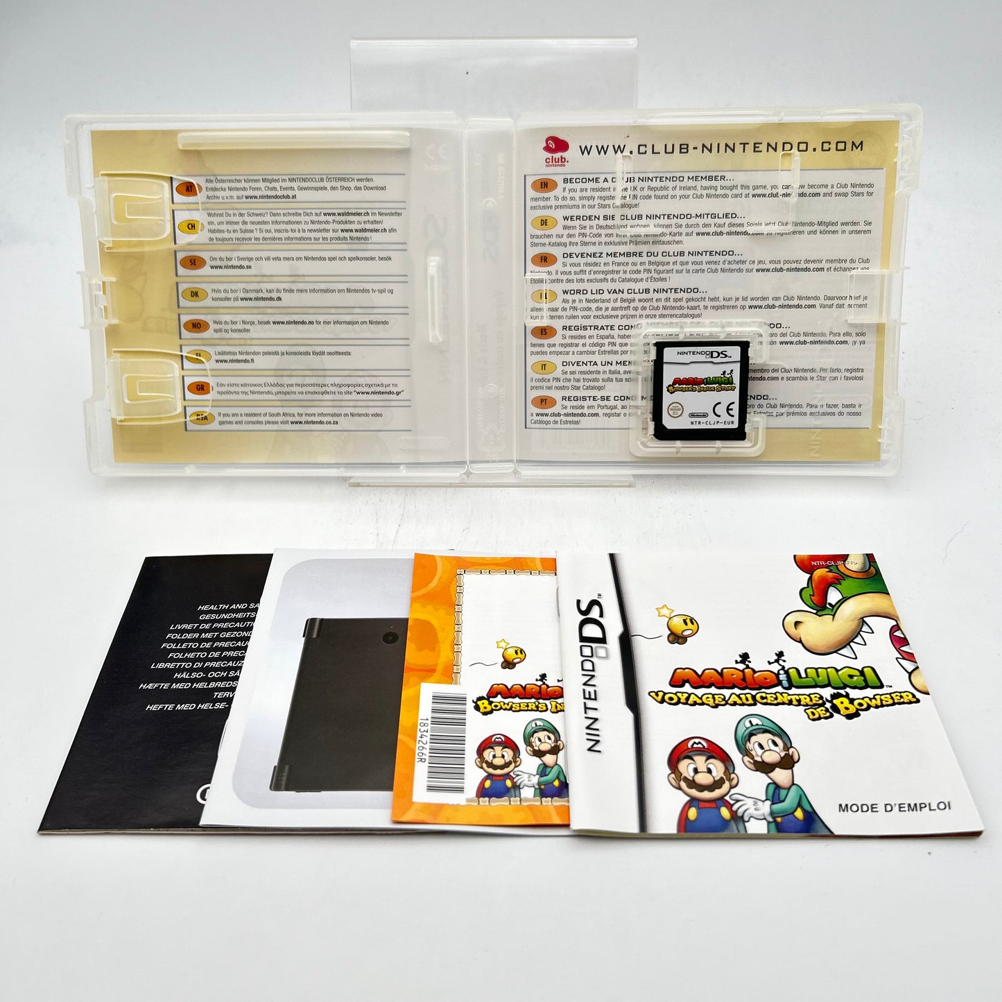 MARIO & LUIGI VOYAGE AU CENTRE DE BOWSER - NINTENDO DS