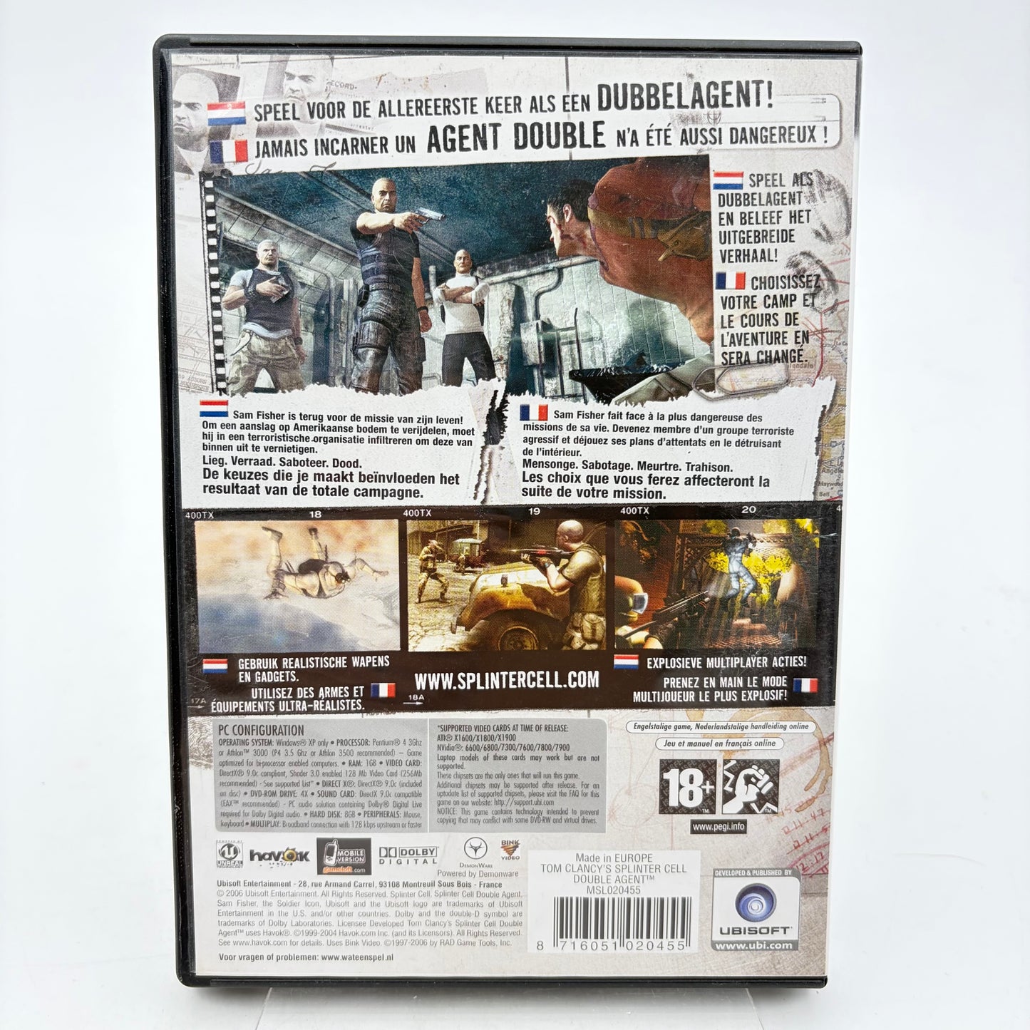 TOM CLANCY'S SPLINTER CELL DOUBLE AGENT - PC