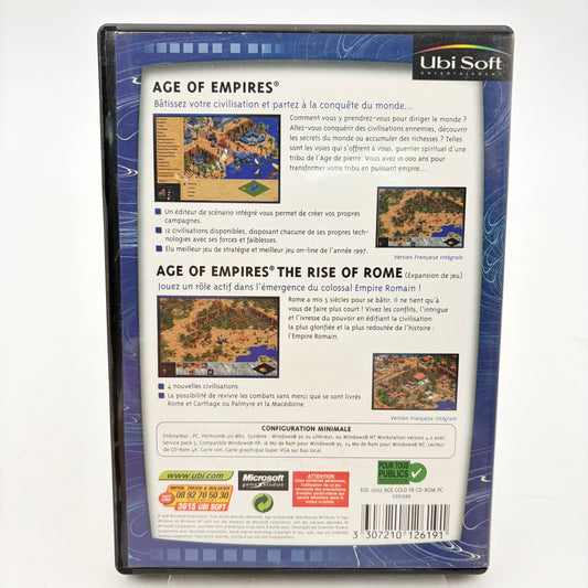 AGE OF EMPIRES / AGE OF EMPIRES: THE RISE OF ROME - PC