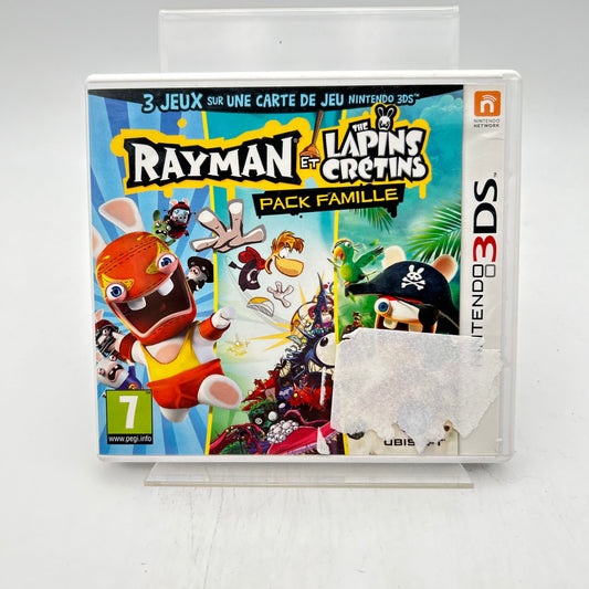 RAYMAN ET LES LAPINS CRÉTINS PACK FAMILLE - NINTENDO 3DS