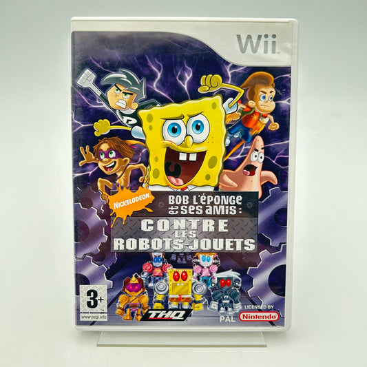 BOB L EPONGE CONTRE LES ROBOTS JOUETS - WII