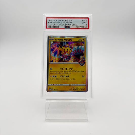 KANAZAWA'S PIKACHU (S-P 144) (PSA 9)