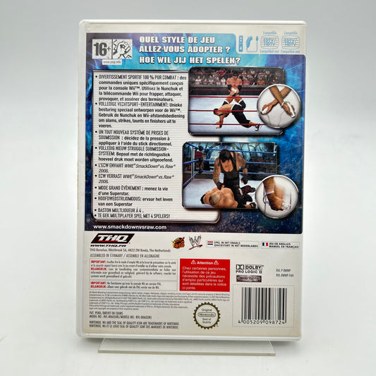 SMACKDOWN VS RAW 2008 - WII