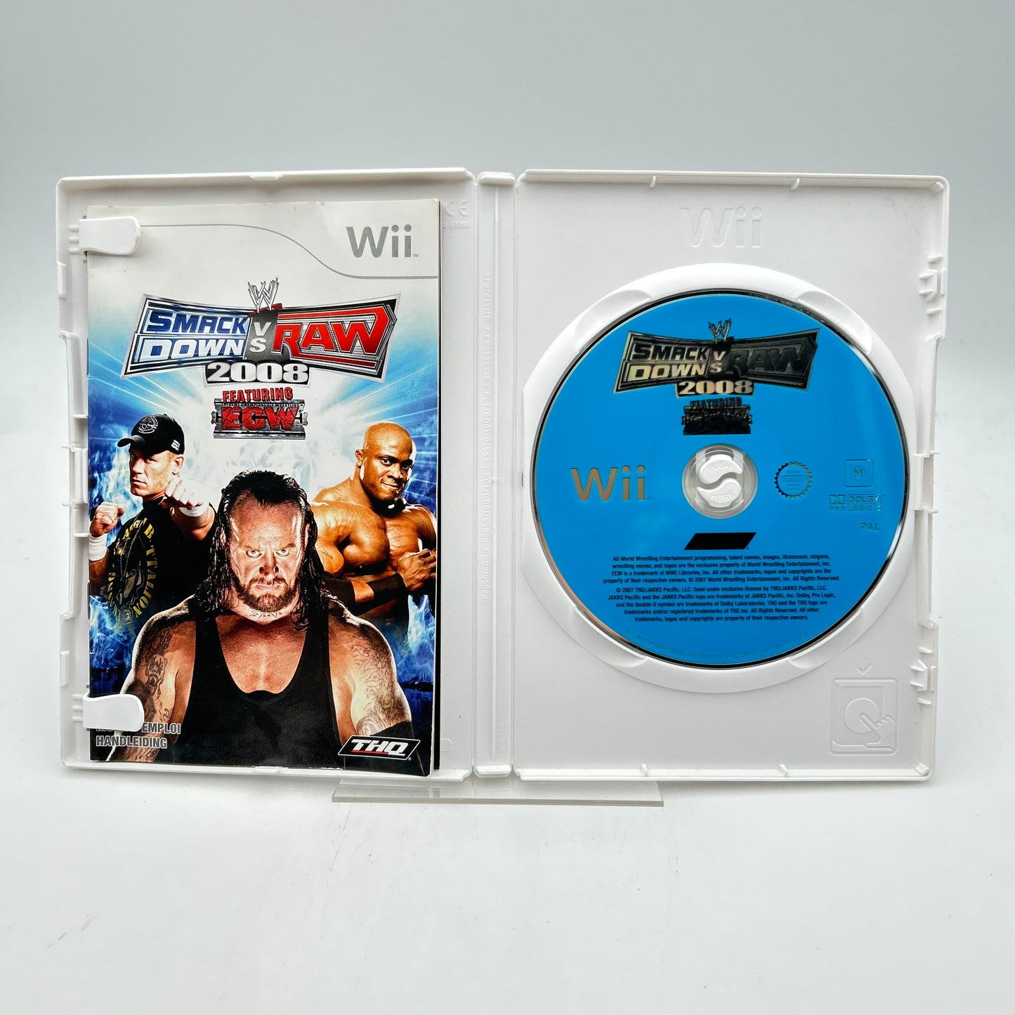 SMACKDOWN VS RAW 2008 - WII