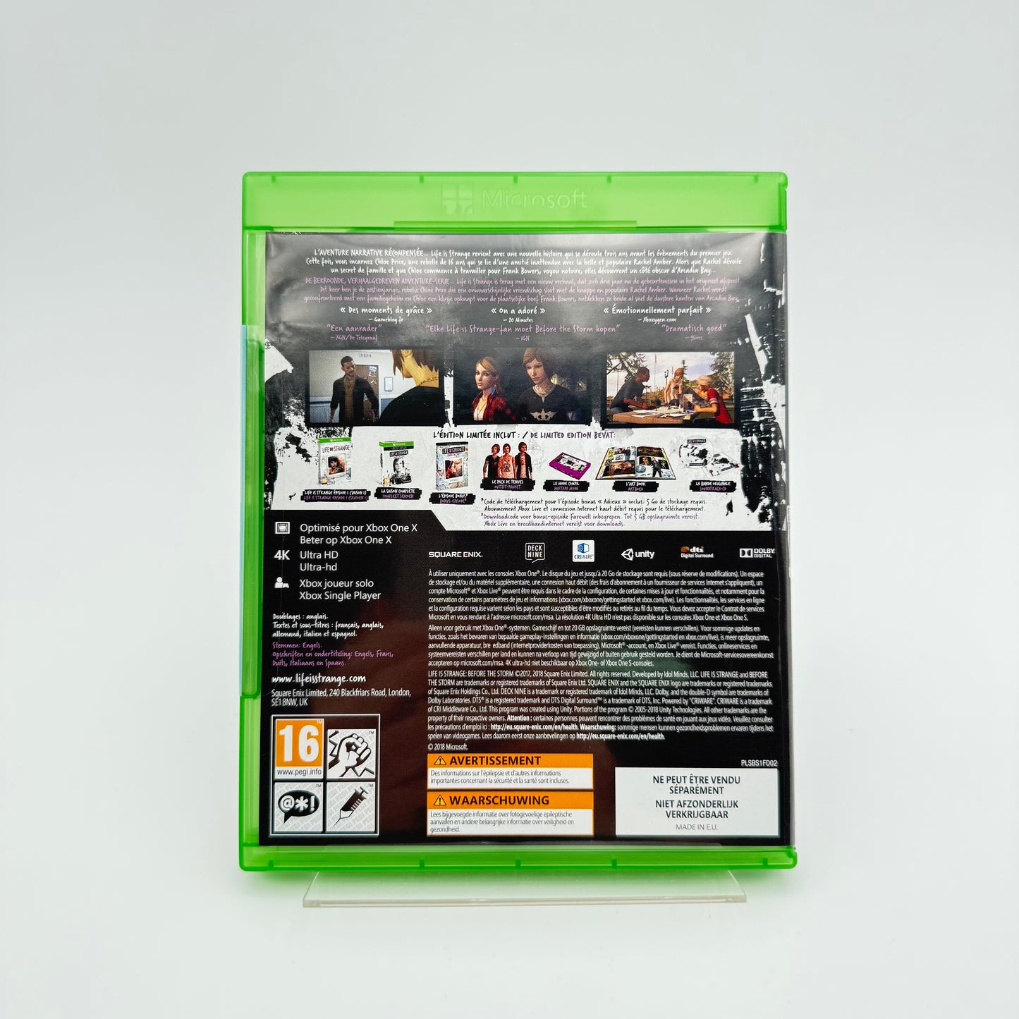 LIFE IS STRANGE BEFORE THE STORM LIMITED EDITION - XBOX ONE