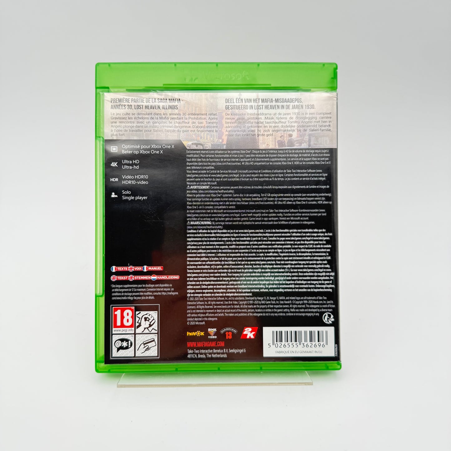 MAFIA DEFINITIVE EDITION - XBOX ONE