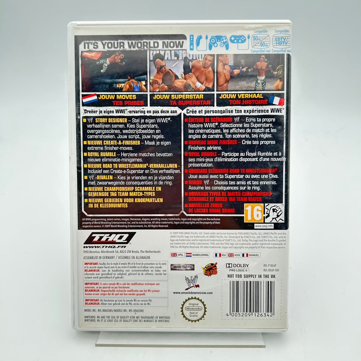 SMACKDOWN VS RAW 2010 - WII
