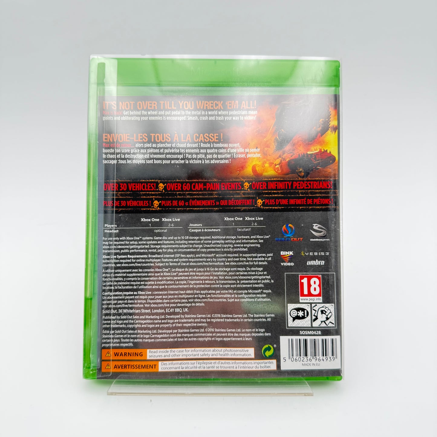 CARMAGEDDON MAX DAMAGE - XBOX ONE