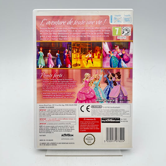 BARBIE ET LES TROIS MOUSQUETAIRES - WII