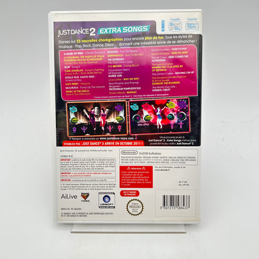 JUST DANCE 2 EXTRA SONGS - WII