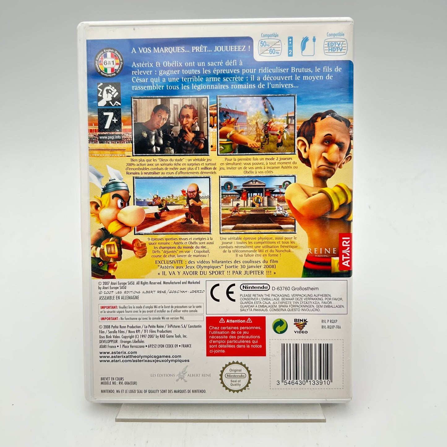 ASTERIX AUX JEUX OLYMPIQUES - WII