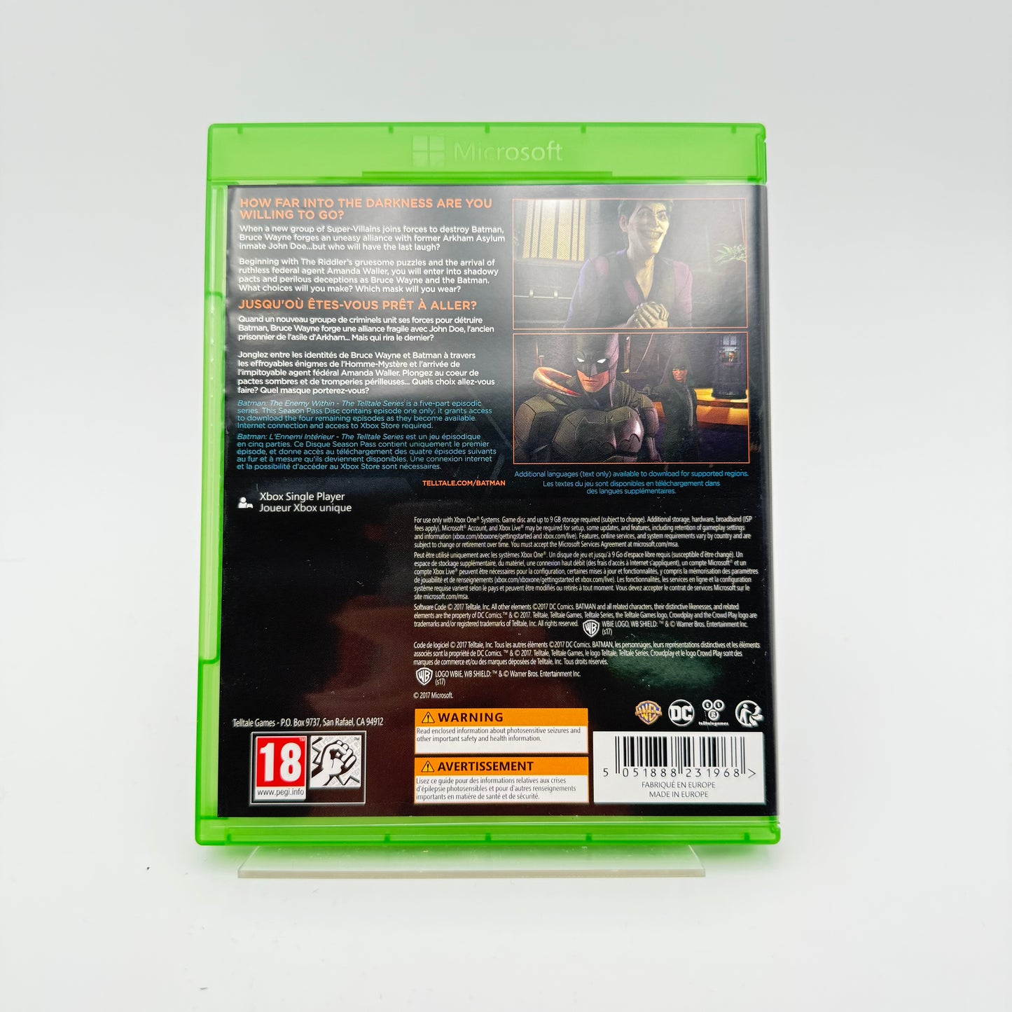 BATMAN THE ENEMY WITHIN - XBOX ONE