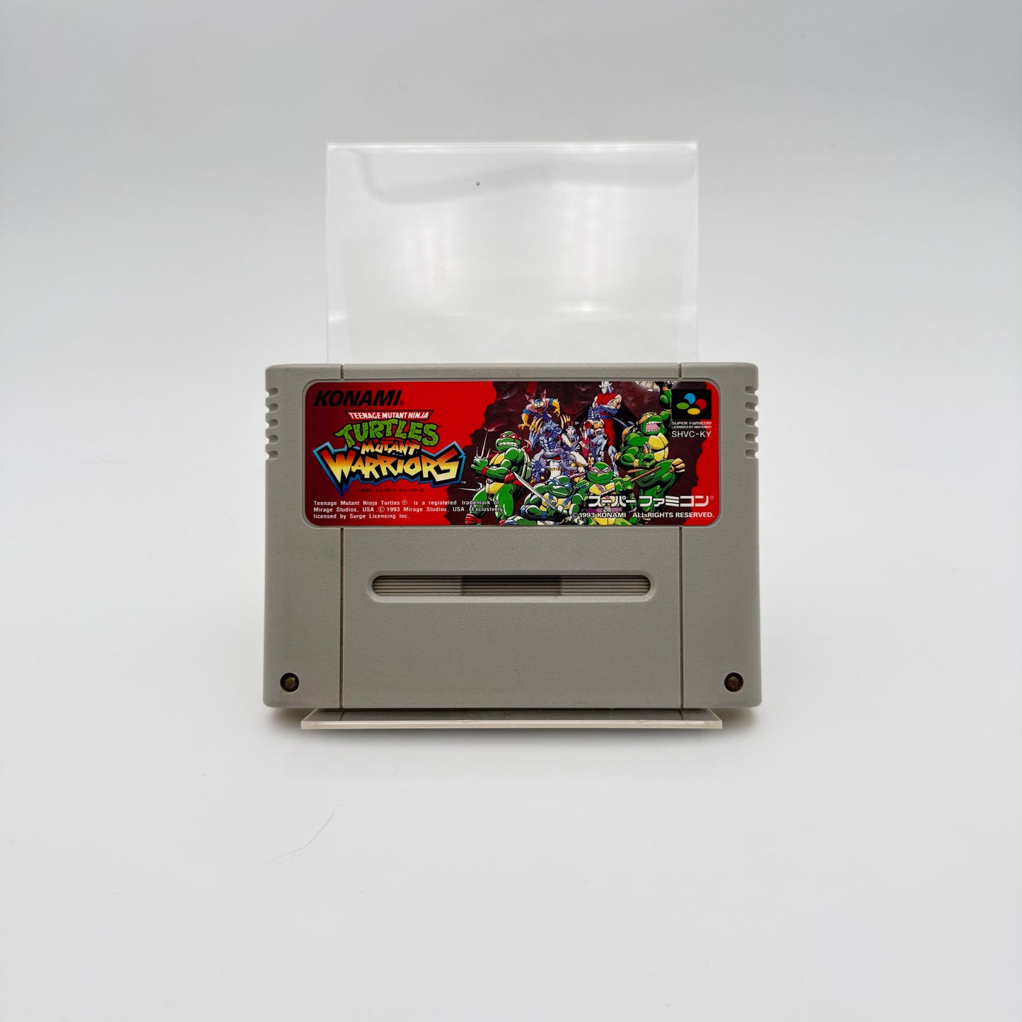 TEENAGE MUTANT NINJA TURTLES MUTANT WARRIORS - SUPER FAMICOM