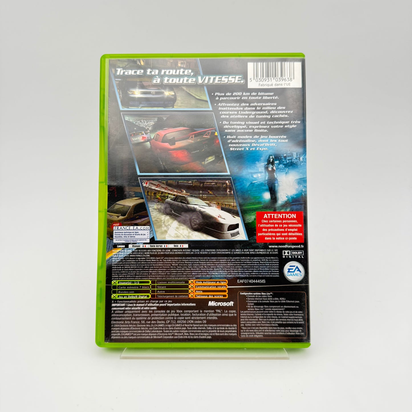 NEED FOR SPEED UNDERGROUND 2 - XBOX