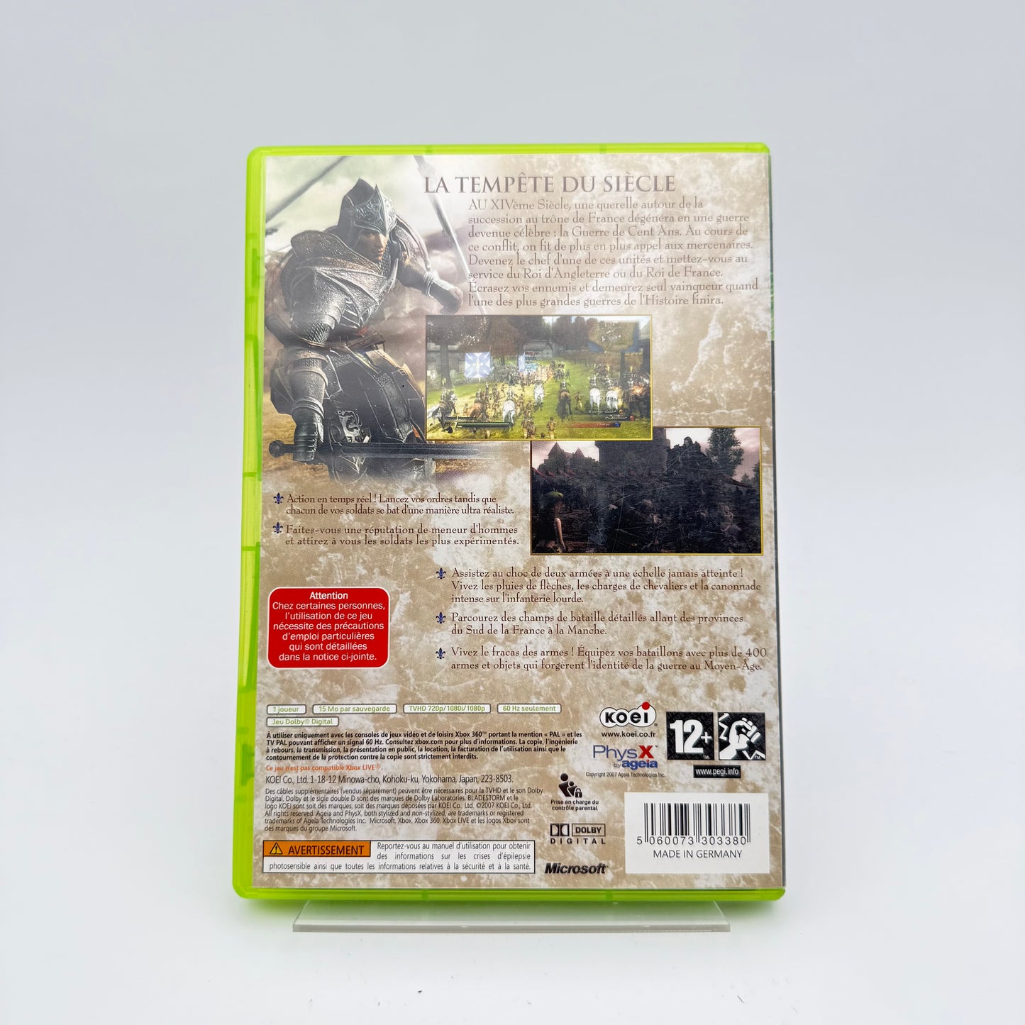BLADSTORM LA GUERRE DE CENT ANS - XBOX 360