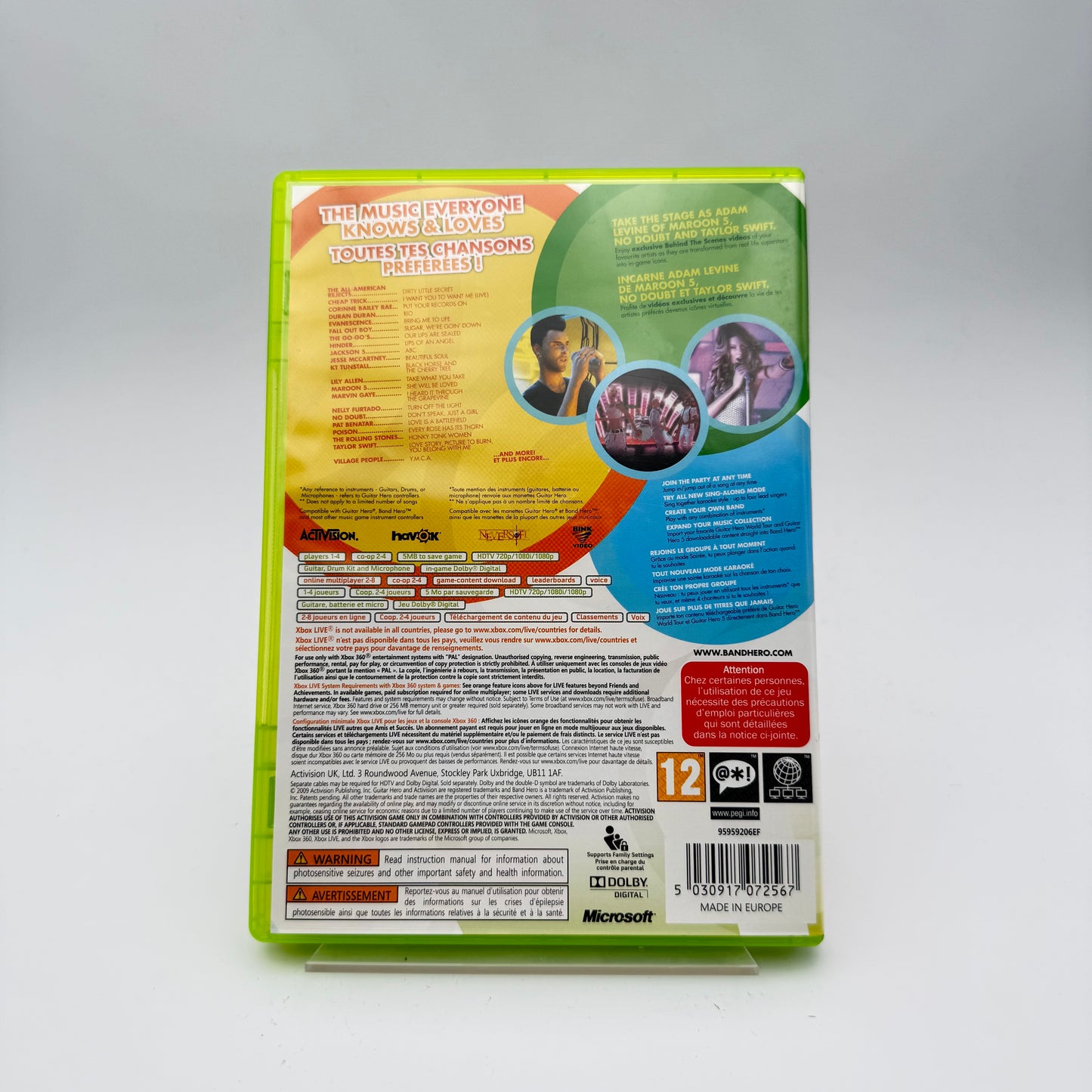 BAND HERO - XBOX 360
