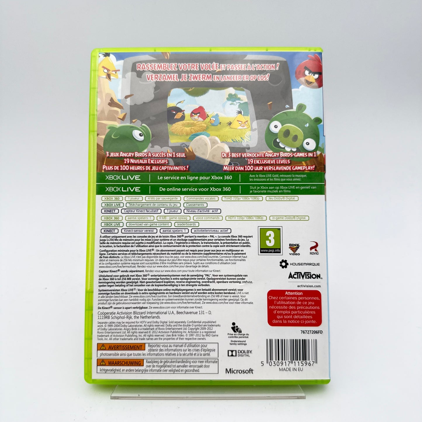 ANGRY BIRDS TRILOGY - XBOX 360