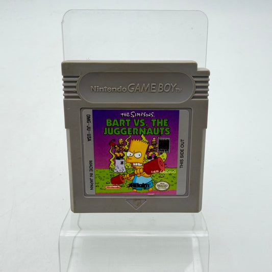 BART VS THE JUGGERNAUTS - GAMEBOY