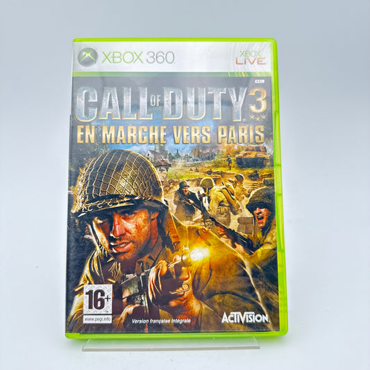 CALL OF DUTY 3 EN MARCHE VERS PARIS - XBOX 360