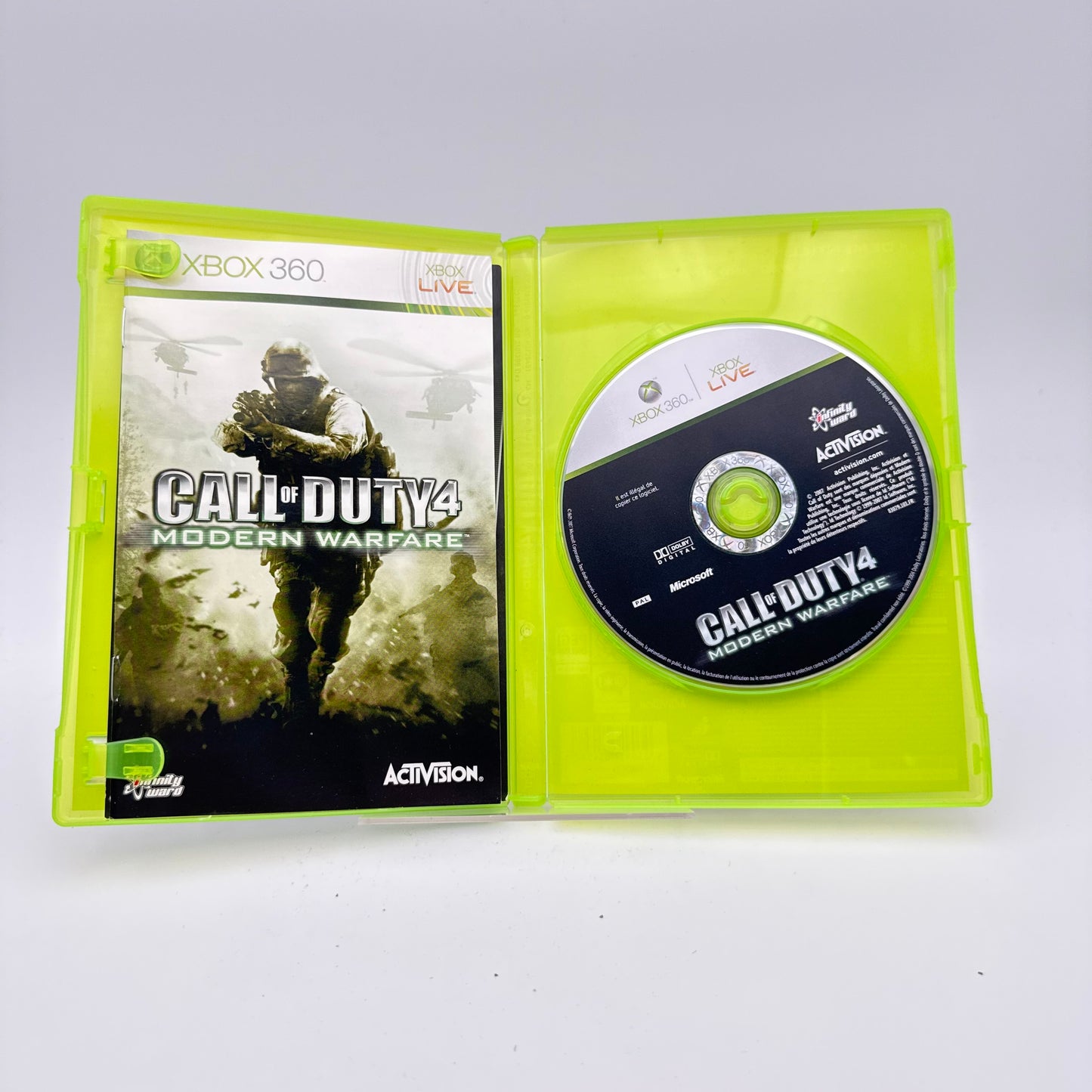 CALL OF DUTY 4 MODERN WARFARE - XBOX 360