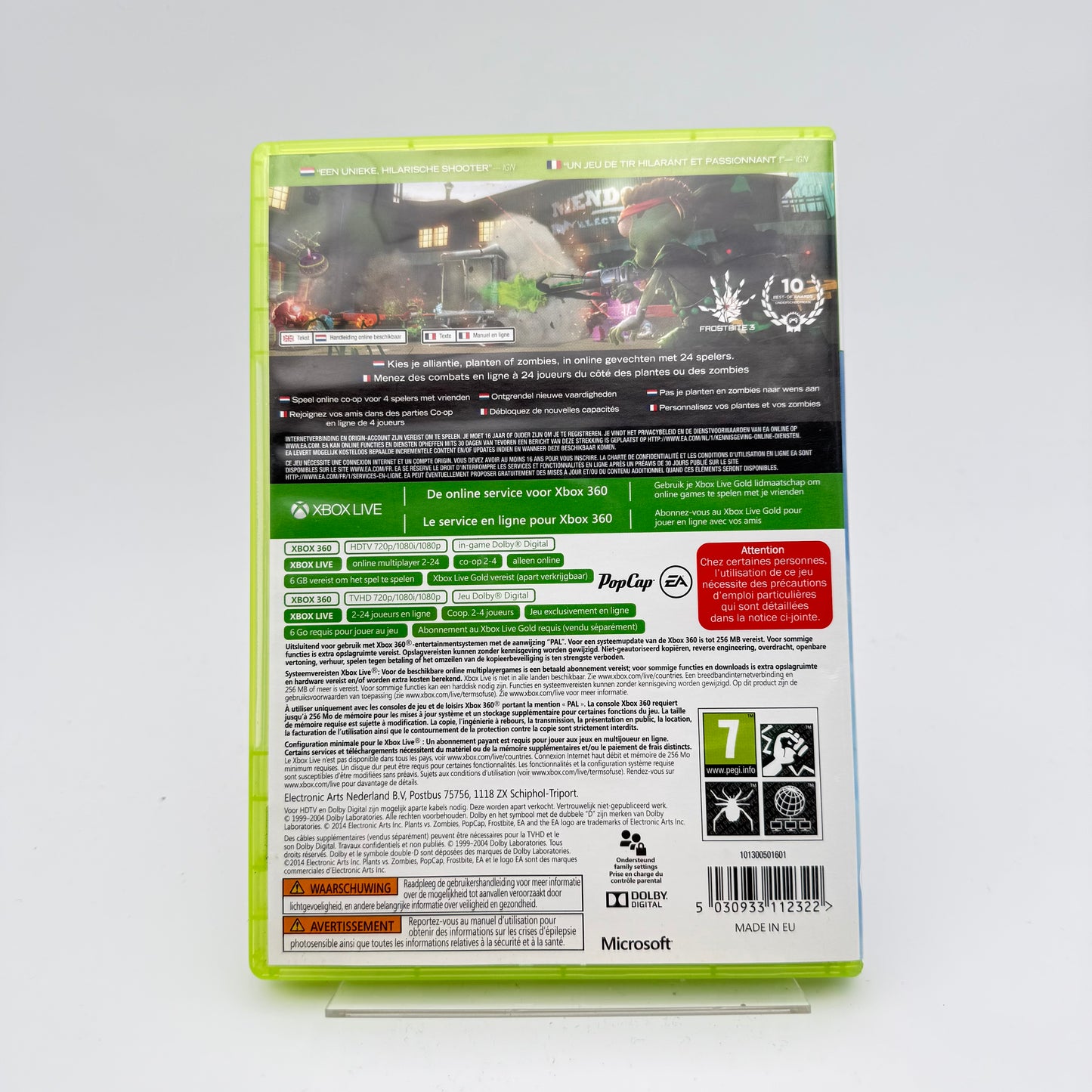 PLANTS VS ZOMBIES GARDEN WARFARE - XBOX 360