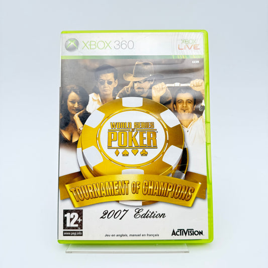 WORLD SERIES OF POKER TOURNAMENT OF CHAMPIONS - XBOX 360