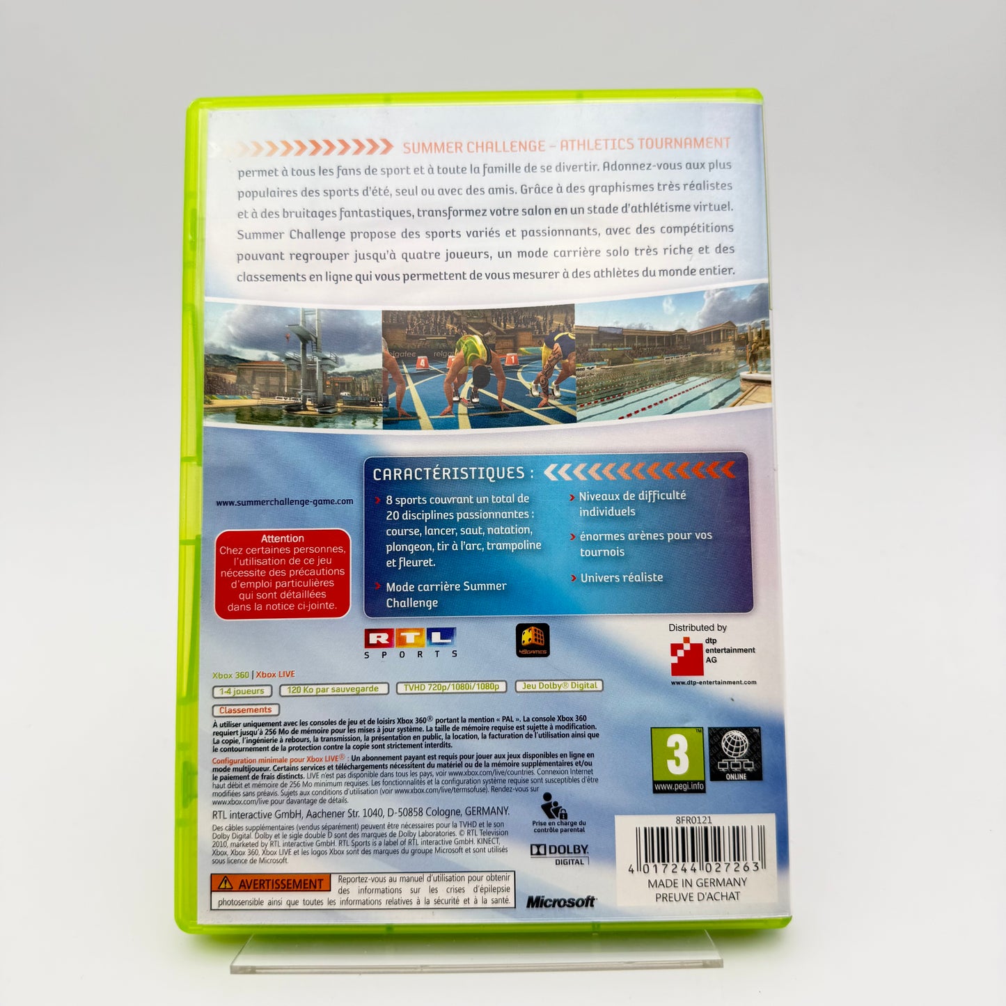 SUMMER CHALLENGE - XBOX 360