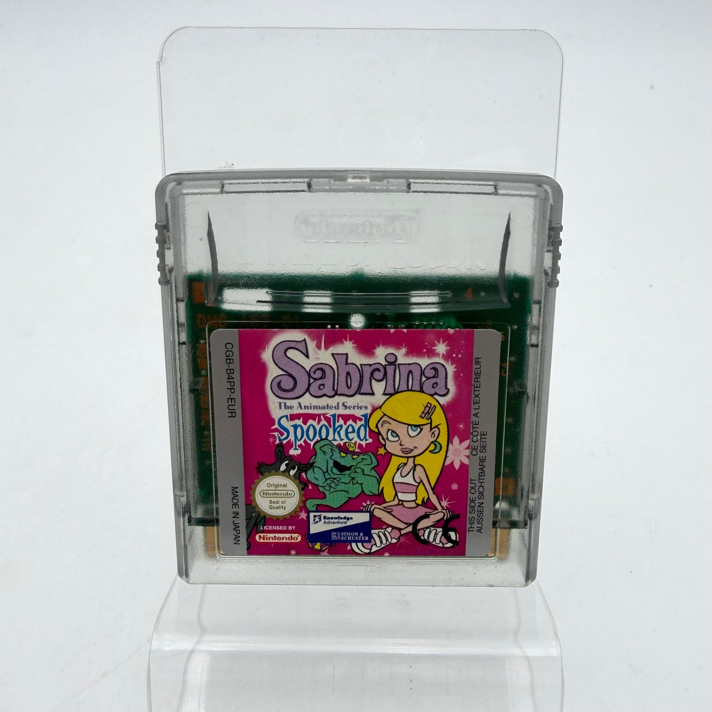 SABRINA THE ANIMATED SERIES SPOOKY STONE - GAMEBOY COLOR
