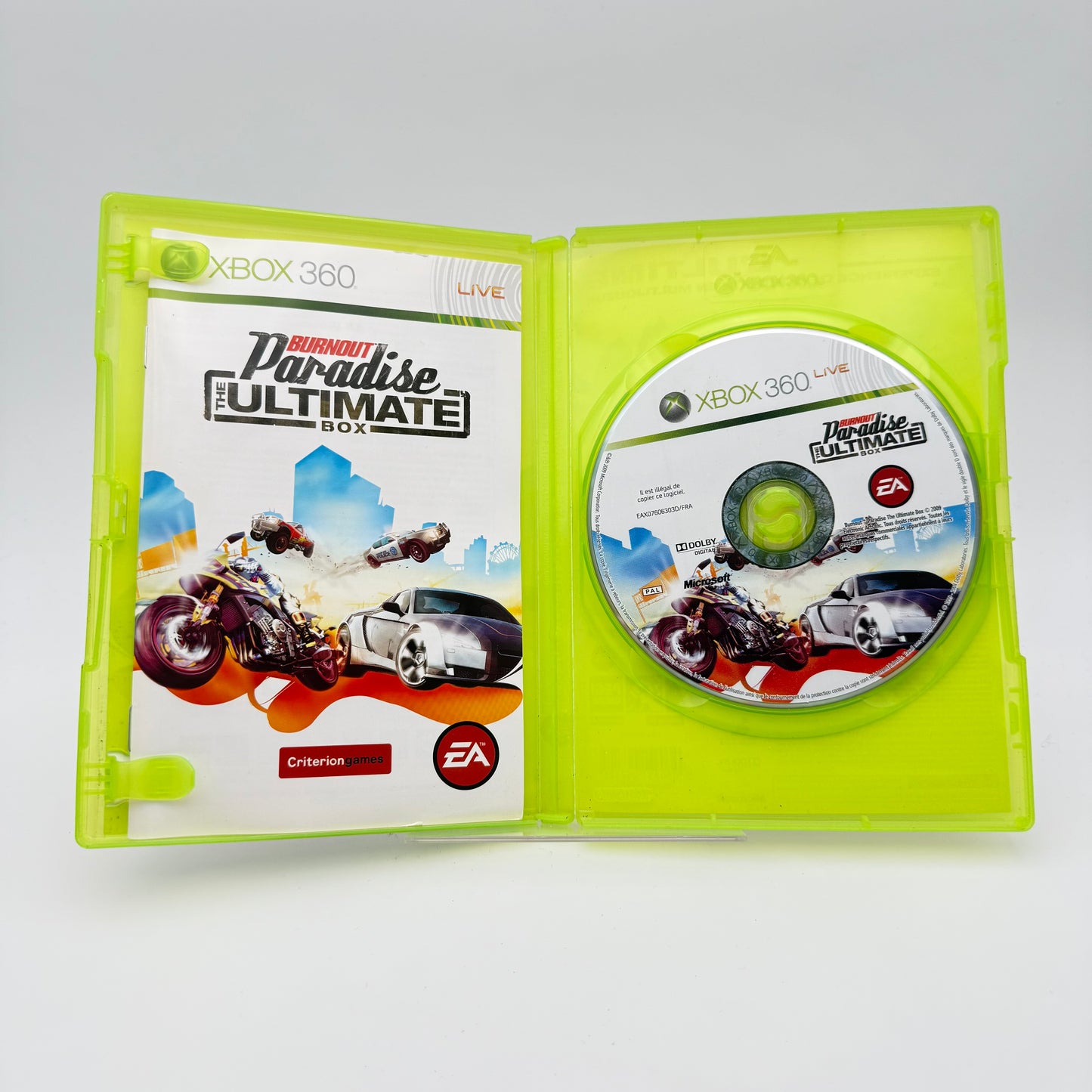 BURNOUT PARADISE THE ULTIMATE BOX - XBOX 360