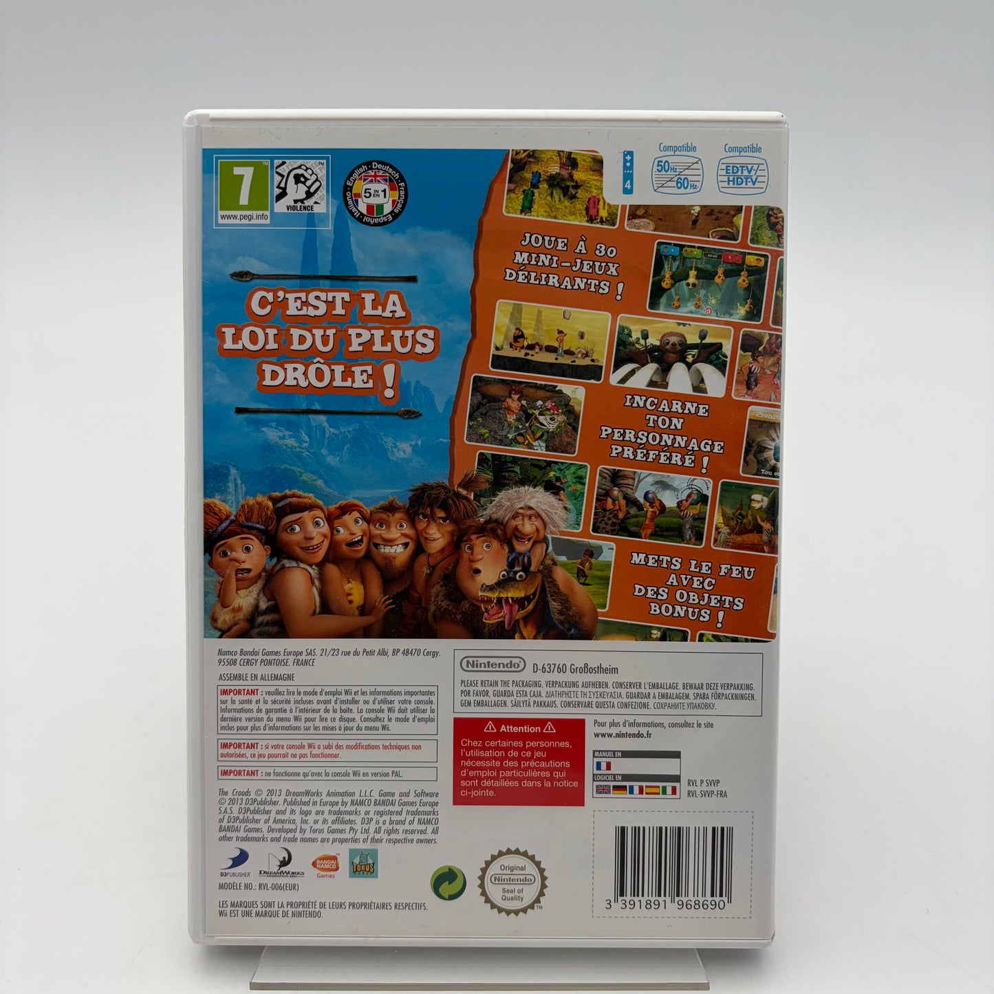 LES CROODS FÊTE PRÉHISTORIQUE ! - WII