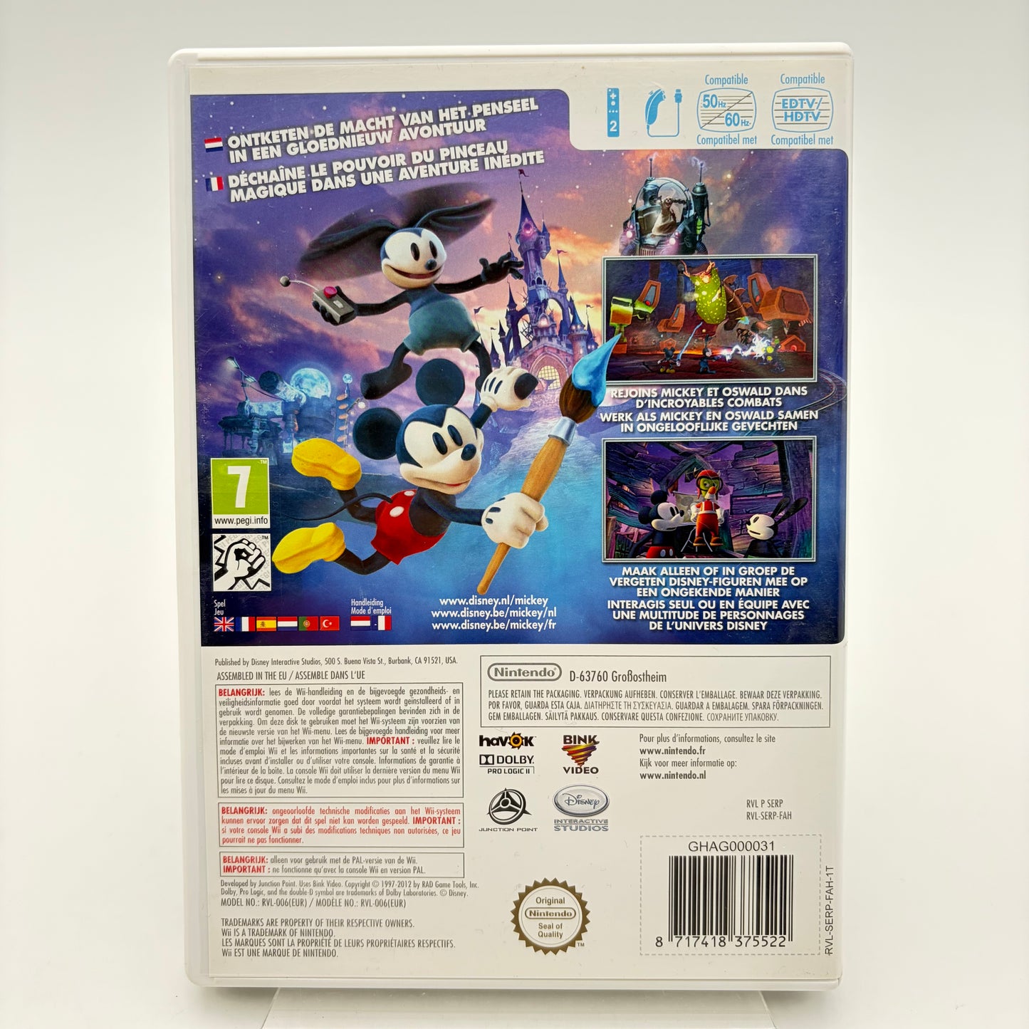 EPIC MICKEY 2 THE POWER OF TWO - WII