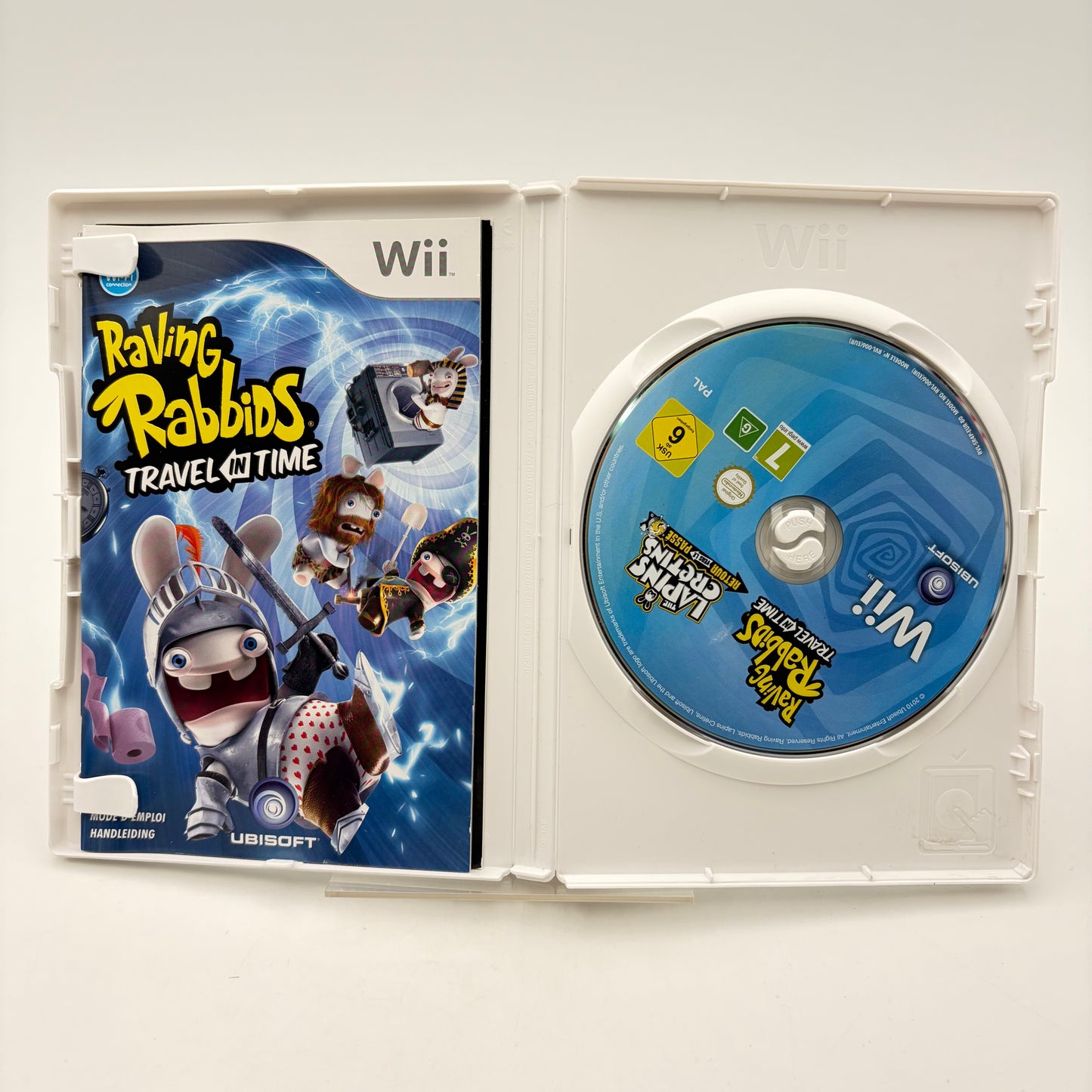RAVING RABBIDS TRAVEL IN TIME - WII