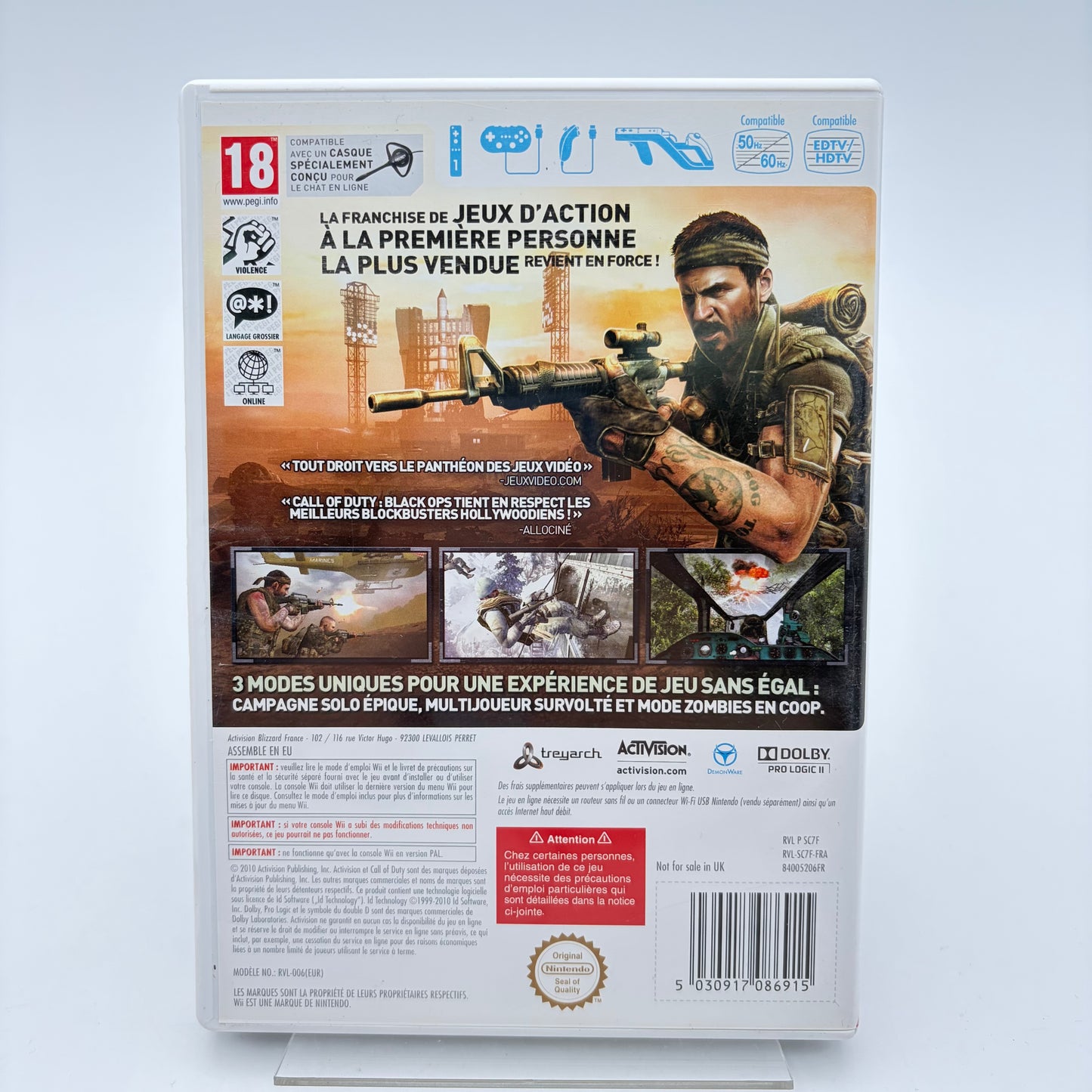 CALL OF DUTY BLACK OPS - WII