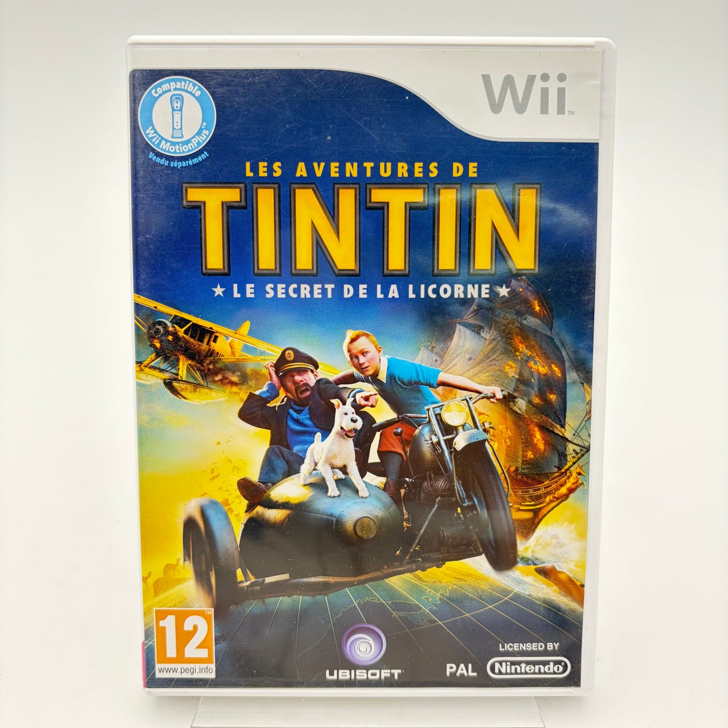 LES AVENTURES DE TINTIN LE SECRET DE LA LICORNE - WII