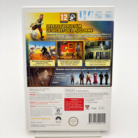 LES AVENTURES DE TINTIN LE SECRET DE LA LICORNE - WII