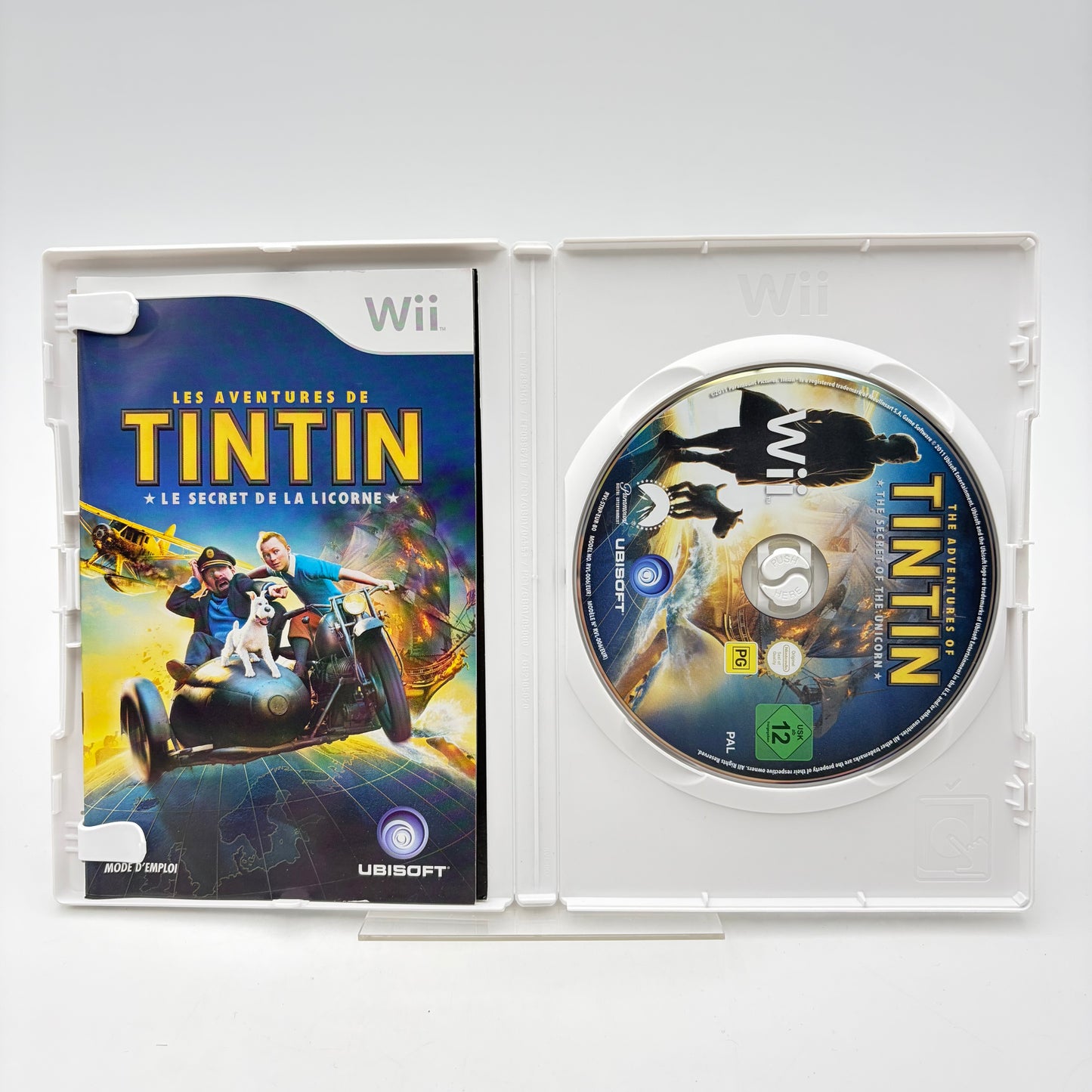 LES AVENTURES DE TINTIN LE SECRET DE LA LICORNE - WII