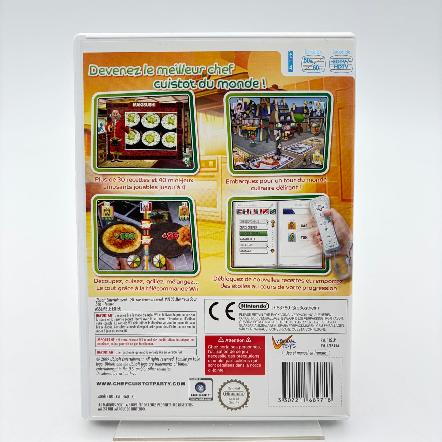 LE CHEF CUISTOT PARTY - WII